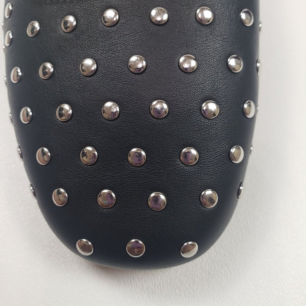 Madewell The Greta Ballet Flat Mule Women's Size 9M True Black Multi Stud Detail - Picture 14 of 16